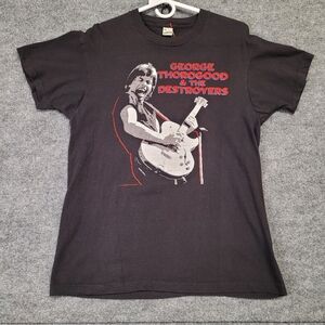 Vintage Black George Thorogood And The Destroyers 1985 XL